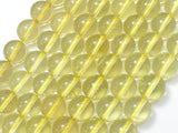 Lemon Quartz Beads, 10mm Round Beads-Gems: Round & Faceted-BeadDirect