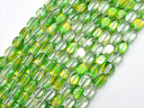 Mystic Aura Quartz - Green, Yellow, 6x9mm, Nugget, 14.5 Inch-BeadDirect