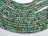 African Turquoise Beads, 6m Round-Gems: Round & Faceted-BeadDirect