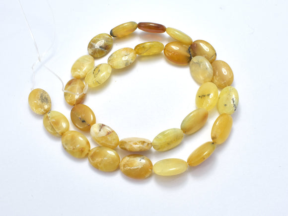 Yellow Opal, 10x14mm Oval Beads-BeadDirect