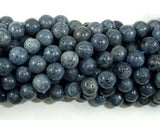 Blue Sponge Coral Beads, 8mm Round Beads-BeadDirect