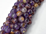 Super Seven Beads, Cacoxenite Amethyst, 10mm Round-Gems: Round & Faceted-BeadDirect
