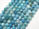 Hemimorphite Beads, 8mm Round Beads-Gems: Round & Faceted-BeadDirect
