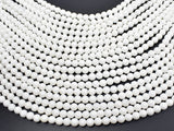 Tridacna Shell, 6mm Round Beads-Gems: Round & Faceted-BeadDirect