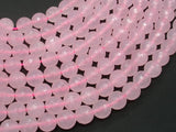 Rose Quartz, 10mm Faceted Round Beads-Gems: Round & Faceted-BeadDirect
