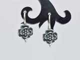 2pcs 925 Sterling Silver Earwire-Antique Silver, Earring Hook, Fishhook-Metal Findings & Charms-BeadDirect