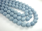 Angelite, 12mm Round Beads-Gems: Round & Faceted-BeadDirect