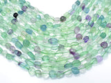 Fluorite Beads, Approx 6x8mm Nugget Beads-Gems: Nugget,Chips,Drop-BeadDirect
