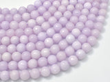 Jade Beads, Lavender, 8mm Faceted Round-Gems: Round & Faceted-BeadDirect