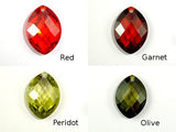 CZ beads,13x18mm Faceted Marquoise-Cubic Zirconia-BeadDirect