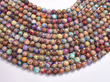 Impression Jasper-Red & Purple 8mm Round-BeadDirect