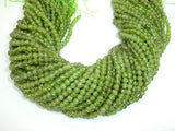 Peridot Beads, 3.8mm Round Beads-Gems: Round & Faceted-BeadDirect
