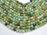 Natural Chrysocolla , 8mm Round Beads, 15 Inch-BeadDirect