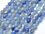 Blue Aventurine, 6x8mm Nugget Beads, 15.5 Inch-Gems: Nugget,Chips,Drop-BeadDirect