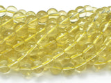 Lemon Quartz Beads, 10mm Round Beads-Gems: Round & Faceted-BeadDirect