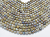 Mystic Coated Labradorite Beads, 8mm (7.8mm) Faceted Round-Gems: Round & Faceted-BeadDirect
