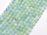 Jade - Light Green & Blue 6mm Round-BeadDirect