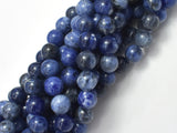 Sodalite Beads, Round, 10mm-BeadDirect