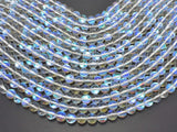 Mystic Aura Quartz-White, 6mm (6.5mm) Round Beads-Gems: Round & Faceted-BeadDirect