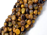 Tiger Eye, 6x8mm Nugget Beads, 15.5 Inch-Gems: Nugget,Chips,Drop-BeadDirect