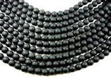 Matte Black Onyx Beads, 12mm Round Beads-Gems: Round & Faceted-BeadDirect