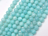 Amazonite Beads, 8mm (8.5mm)-Gems: Round & Faceted-BeadDirect