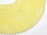 Jade - Lemon, 6mm (6.3mm) Round-Gems: Round & Faceted-BeadDirect