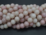 Pink Opal, 10mm(10.5mm) Round Beads-Gems: Round & Faceted-BeadDirect