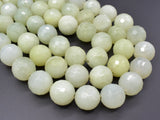 New Jade Beads, 18mm (17mm) Faceted Round Bead-Craft Supplies & Tools > Beads, Gems & Cabochons > Gemstones-BeadDirect