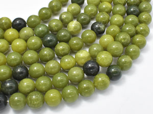 Canadian Jade Beads, 10mm Round Beads-Gems: Round & Faceted-BeadDirect
