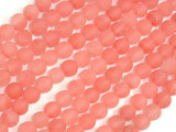 Matte Cherry Quartz Beads, 6mm Round Beads-BeadDirect