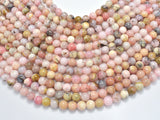 Pink Opal, 8mm Round Beads-BeadDirect