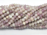 Lilac Jasper Beads, Pink Tourmaline Beads, Round, 4mm-BeadDirect