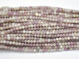 Lilac Jasper Beads, Pink Tourmaline Beads, Round, 4mm-BeadDirect