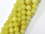 Lemon Jade, 10mm Round beads-BeadDirect