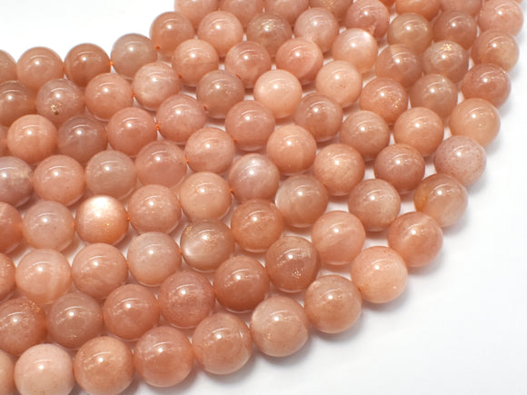 Sunstone Beads, 8mm Round Beads-Gems: Round & Faceted-BeadDirect