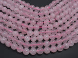 Rose Quartz Beads, Round, 12 mm-Gems: Round & Faceted-BeadDirect