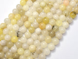 Jade Beads, 8mm, Round Beads, 15 Inch-BeadDirect