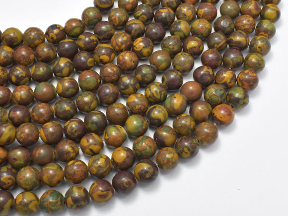 Candy Jasper Beads, 8mm (8.4mm), Round, 15.5 Inch-BeadDirect