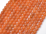 Red Aventurine Beads, 6mm Round Beads-Gems: Round & Faceted-BeadDirect