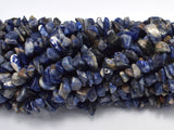 Sodalite, 4mm - 9mm Chips Beads-BeadDirect