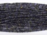 Iolite Beads, 4mm (4.6mm), Round Beads-BeadDirect