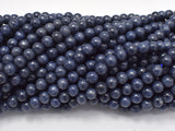 Blue Sapphire Beads, 5mm (5.4mm) Round-Gems: Round & Faceted-BeadDirect