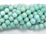 Russian Amazonite Beads, 8mm Round Beads-Gems: Round & Faceted-BeadDirect