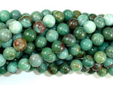 Dragon Blood Jasper Beads, 8mm(8.4mm) Round Beads-Gems: Round & Faceted-BeadDirect