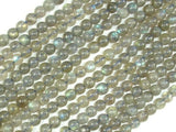 Labradorite Beads, 4mm (4.5 mm) Round Beads-Gems: Round & Faceted-BeadDirect