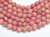 Rhodonite, Pink Rhodonite, 3.5mm Micro Round-BeadDirect