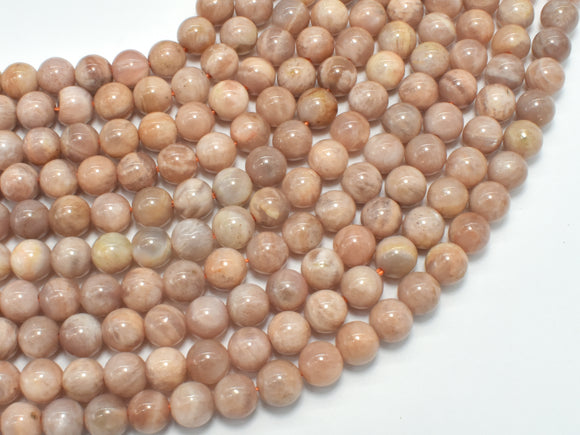 Sunstone Beads, Round, 6mm-BeadDirect