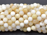 White Opal, 8mm (8.3mm) Round Beads-Gems: Round & Faceted-BeadDirect