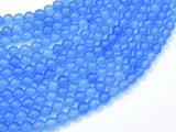 Jade Beads-Blue, 6mm (6.3mm) Round Beads-Gems: Round & Faceted-BeadDirect